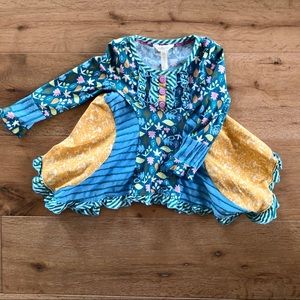 Matilda Jane Size 2 Twirly Tunic Shirt